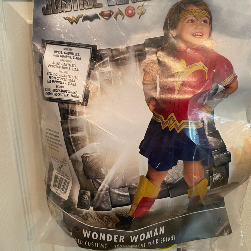 Wonder Woman costume size 2-4t